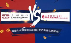 香港大眾銀行開(kāi)戶和香港大新銀行開(kāi)戶有什么異同點(diǎn)？